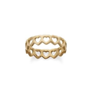 Tiny Hearts Band - Size 7 - James Avery